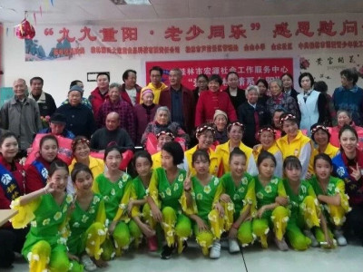 九九重阳节，芦笛景区情暖敬老院！