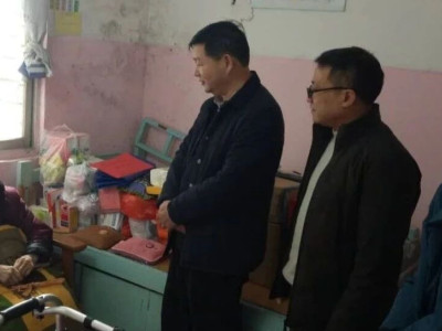 春节慰问送关怀，浓浓关爱暖人心