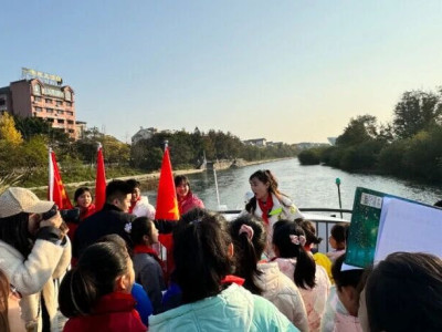 探秘母亲河 守护最美漓江l 象山景区研学航线昨日首发