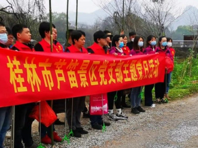 学雷锋 我先行——芦笛景区开展党员学雷锋主题党日活动