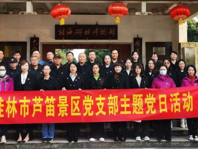 “强党性 勤廉政”丨芦笛景区党支部开展廉政教育主题党日活动