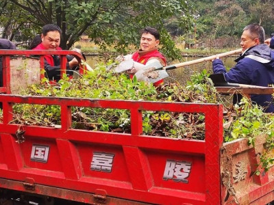 “为群众办实事”——芦笛景区党支部联合桥头村党总支开展党日主题活动