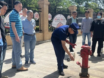 桂林市文物保护与考古研究中心组织开展“守护文物安全”消防安全演练