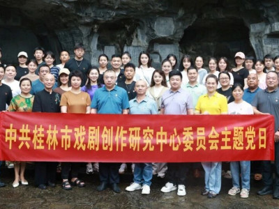 桂林市戏剧创作研究中心党委开展廉政警示教育主题党日活动