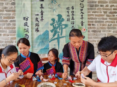 【网络中国节·端午】恭城镇开展“我们的节日—端午”传统文化体验活动