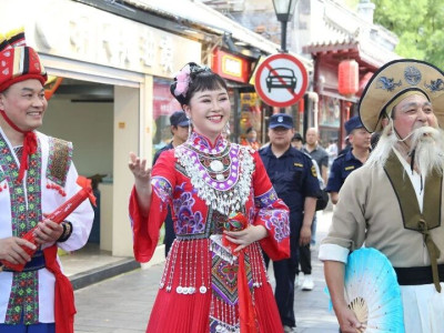 “桂林元素”惊艳亮相北京南锣鼓巷