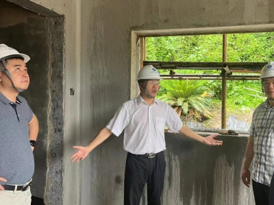 韦贵儒到富川秀水片区乡村振兴示范带项目调研