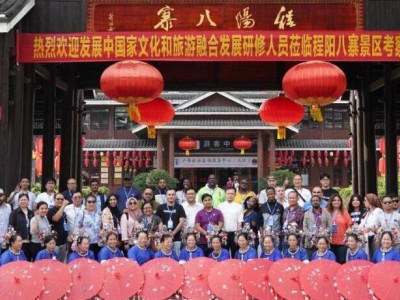 发展中国家文化和旅游融合发展研修班到访程阳八寨国家5A级旅游景区