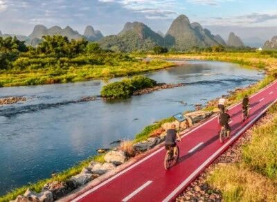 荔浦山水，广西山地自行车的浪漫征途