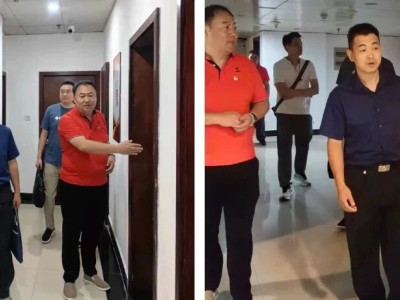 桂林旅股公司党委副书记文政一行到龙胜温泉公司调研