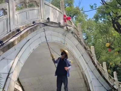 全力做好环境治理 再现景区典雅之美