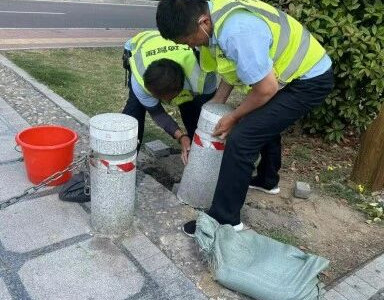 泰山文旅集团权属绿水青山公司消除安全隐患，倾力打造和谐岱北广场