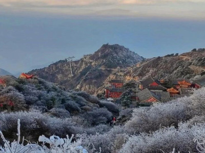 泰山景区管委会关于迎战雨雪寒潮暂停开放的通告