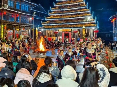 研途绘梦｜广西三江程阳八寨国家5A级旅游景区迎来冬季研学热潮