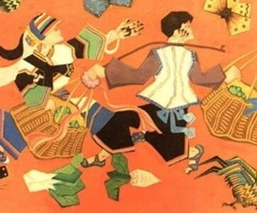 撒尼农民画  中国现代民间绘画之乡