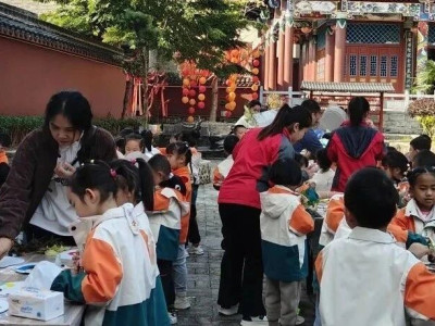 修仁文庙童趣喷绘，绘就古韵色彩