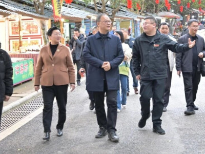 桂林市委常委、宣传部部长李军到银子岩景区调研指导工作