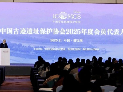 中国古迹遗址保护协会年会在都江堰市召开