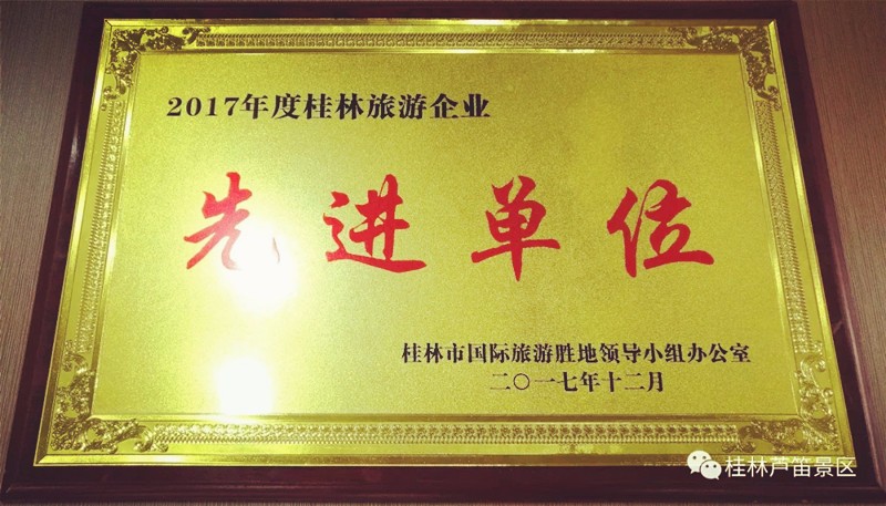 2017，勤奋努力的芦笛景区！