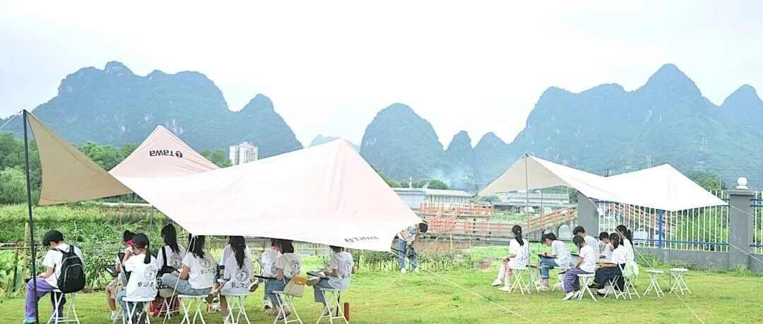 邱广初桂林团扇“入扇 · 入画”户外非遗研学为文旅发展增添新活力