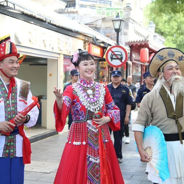 “桂林元素”惊艳亮相北京南锣鼓巷