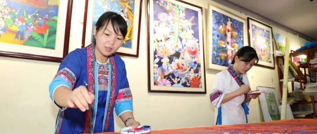 农民变身美术家  丹青巧绘新生活——记三江农民画作者陈美美