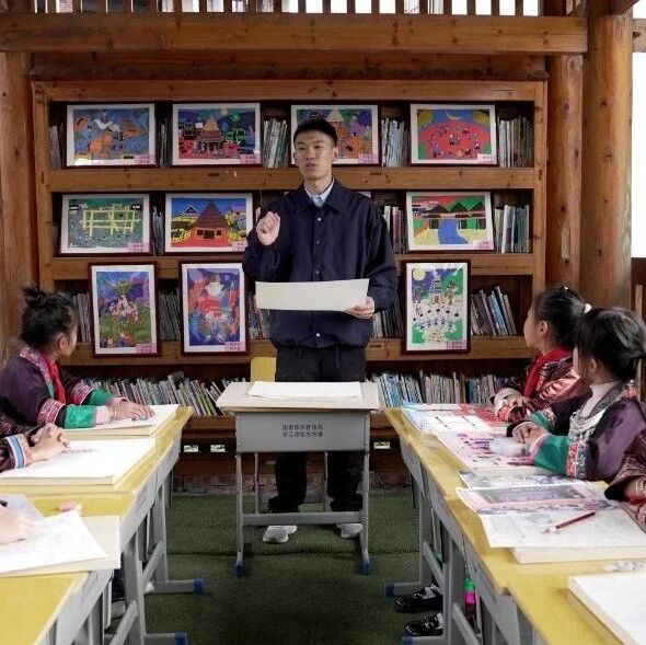 ​用画笔点亮山区孩子的梦想——记洋溪乡红岩小学校长江世豪