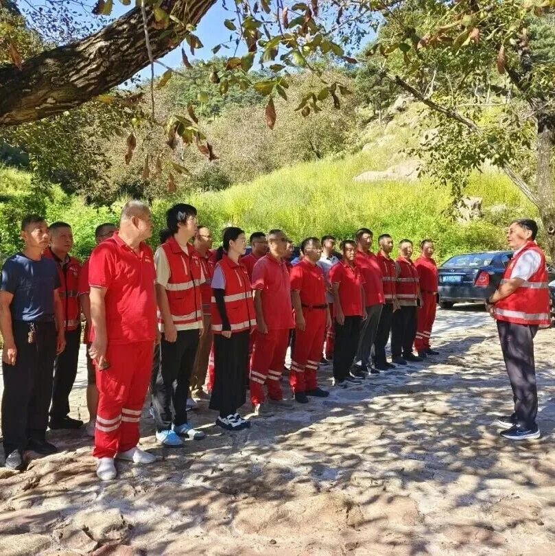 虎山、玉泉寺管理区开展抗日战争胜利80周年纪念活动