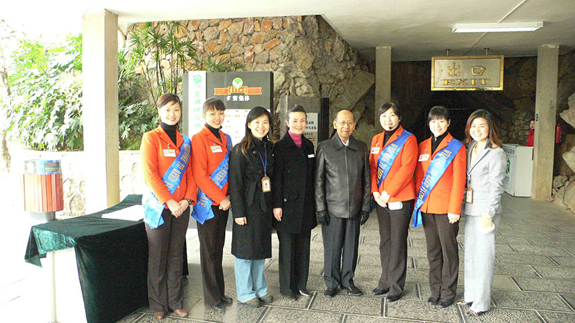 2007年 马来西亚总理苏丹在芦笛岩